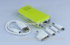5200mah 5V USB Emergency Power Bank Plastic Power Bank Charger For Camera