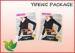 Heat Sealed Garment Packaging Bags Customized Vinyl Bags With Zipper