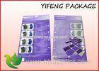 Reclosable Ziplock Garment Packaging Bags PET PE Plastic Stand Up Pouches
