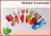 Flat Bottom Custom Packaging Bags Popsicle Frozen Food Bag 3 Layer