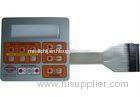 Waterproof Gloss PC Metal Dome Flexible Membrane Switch For Apparatuses
