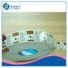 PP Copper Hot Stampig Self Adhesive Plastic Labels / Transparent Plastic Adhesive Roll label