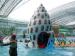 Multi level Platform Shell Spray Aquasplash Water Park Amusement Equipment For Adults