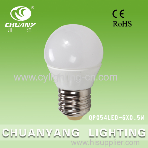 3w LED porcelain bulb constant current