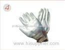 L Tear Resistance Knitted Seamless White Liner PU Coated Glove