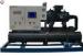 Low Temperature Water Cooled Screw Chillers Condensing Unit For Cold Storage