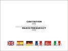 Skin Care Cavitation Rf Machine / Cellulite Removal Device For Salon