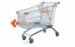 180L Wire Metal Hand European Shopping Trolley 4 Wheel Shopping Cart With Baby Seat