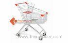 80L Small European Wire cold metal Shopping Cart / Trolleys