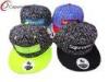 Black / Red Snapback Baseball Caps For Hip Hop , Baseball Caps Hats