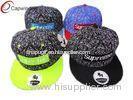 Black / Red Snapback Baseball Caps For Hip Hop , Baseball Caps Hats