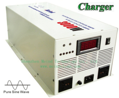 High Quality Pure Sine Wave Built-in Charger Digital Display DC to AC Sufficient 3000W Power Inverter