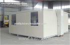 Smart Flexible White / Yellow Modular Flodable Container House With Aluminum Door