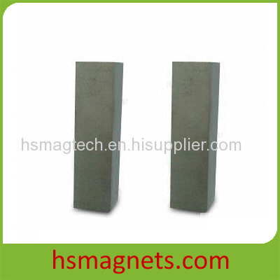 Block Bar Strontium Hard Sintered Barium Ferrite Magnet