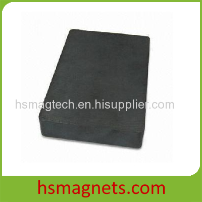 Y35 Hard Sintered Block Permanent Ferrite Magnet