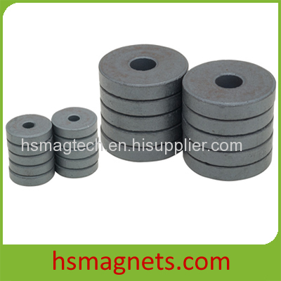 Ring Low Cost Ceramic Strong Ferrite Permanent Magnet