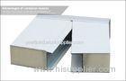 PU polyurethane sandwich panel for living container house , smooth appearance