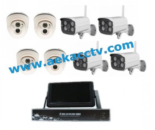 Wireless 8 in 1 kit with 7'' monitor EN3VH1-D/W