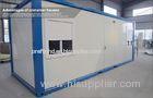 Waterproof Steel Blue and White Prefab Container House with EPS Sandwich Panel