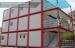 Three storey prefab container dormitory house with veranda and stairs , safe and durable