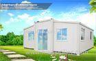 White Portable Foldable Container Homes for Villa , Houses Made From Shipping Containers