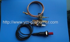 gas pilot burner assemblies