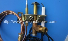 gas pilot burner assemblies