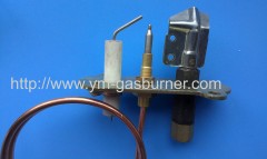 Pilot burner assembly for gea heater