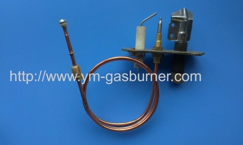 Pilot burner assembly for gea heater