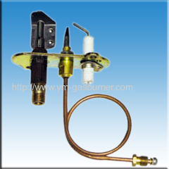 Pilot burner assembly for gea heater