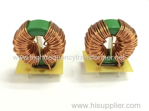 Choke coil toroidal transformer