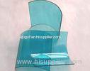 Colored Architectural Curved Tempered Glass Panels , 3mm - 19mm Thick Toughened Glass