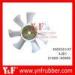 excavator engine parts replacement fan blades