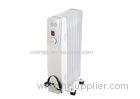 Indoor White Adjustable Thermostat Oil Filled Radiator 1000w For Living Room