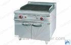 Gas Lava Rock Grill With Cabinet For Western Kitchen Equipment