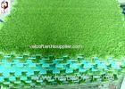 Landscaping Artificial Grass , Green Fake Turf Grass 3/8inch Gauge