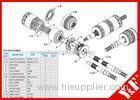 Kawasaki Excavator NVK45 / DNB Hydraulic Pump Parts High Pressure and Long Life