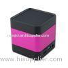 Handsfree cellphone Super Stereo cube Bluetooth Speaker With FM Radio