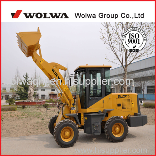Chinese 0.5 m3 bucket 1 ton wheel loader for sale