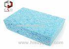 Light Blue Microfiber Car Washing Sponge With High Water Absorbability