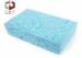 Light Blue Microfiber Car Washing Sponge With High Water Absorbability
