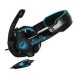 Sades SA708 Cool Stereo Wired Hi-Fi Pro Game Over-Ear Headset with Built-in Mic