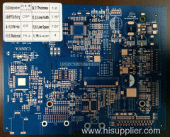 FR-4 4 L Multilayer Automobile Printed Circuit Board