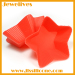 silicone cake cup mold star shape