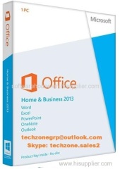 Office 2013 Home And Business PKC 100% Genuine Product Key OEM Retail FPP Office 2013 HB And Office 2010 Series