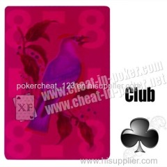 XF India Bright Neon No.71 paper UV playing marked cards/poker analyzer/poker cheat/contact lens/infrared lens/poker