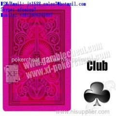 XF brand KEM plastic UV marked cards yellow color for contact lens/poker analyzer/poker cheat/contact lens