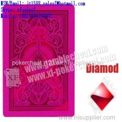 XF brand KEM plastic UV marked cards yellow color for contact lens/poker analyzer/poker cheat/contact lens