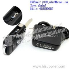 XF brand new car key IR camera for marked cards and poker analyzer /poker cheat/contact lens