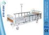 ABS Plastic Head Board Adjustable Medical Hospital Beds With Side Rails